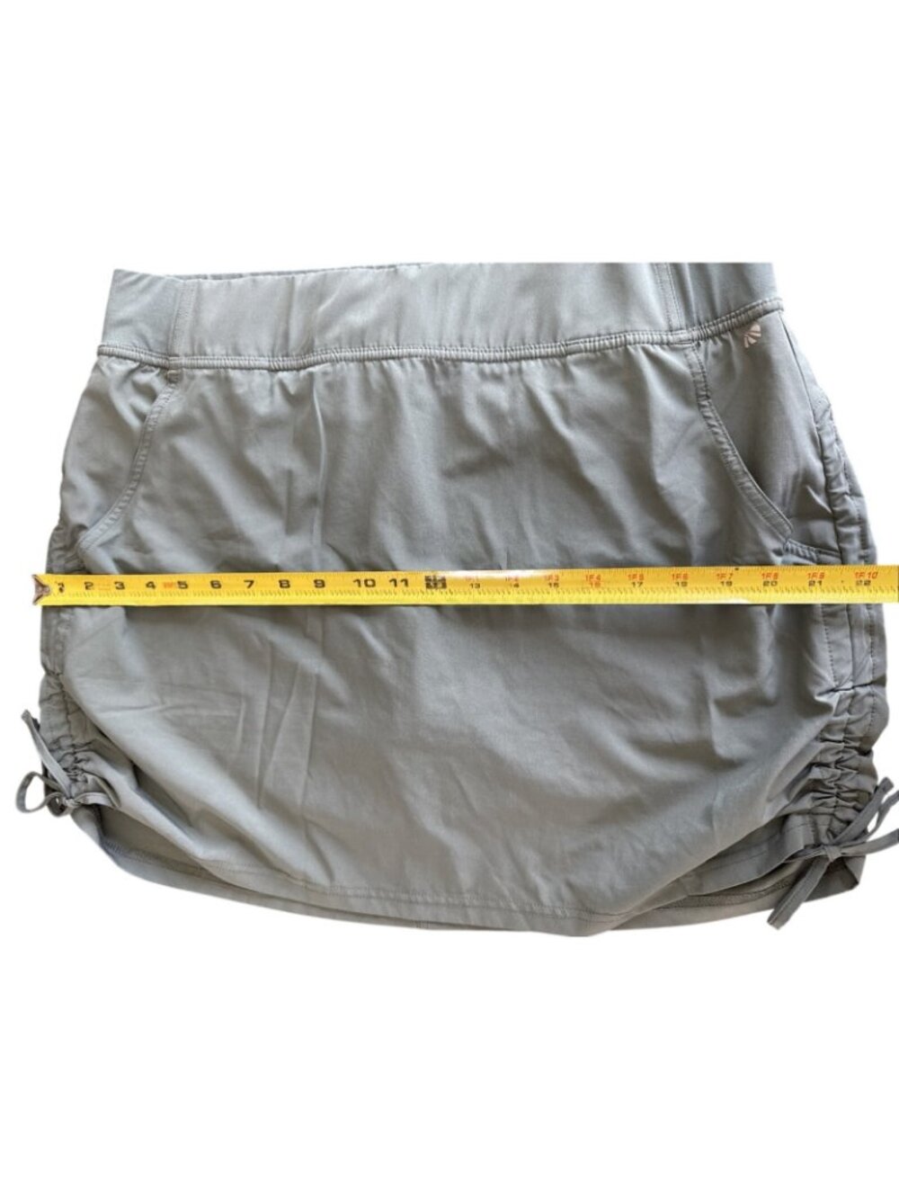 Marika Womens Green Skort With Side Pockets & Adjustable Drawstrings XL - Picture 9 of 9